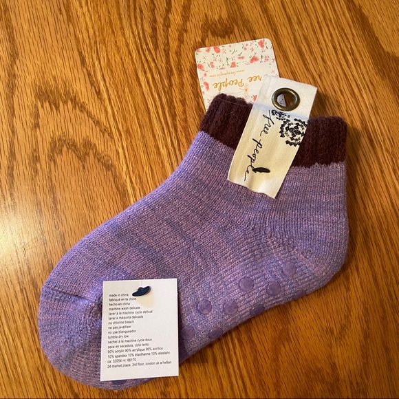 NWT Free People comfy socks, lot of 4 pairs - Picture 7 of 9